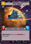 Pyke Sarisa (Hyperspace Foil) (Homeworlds #756)