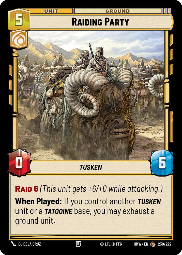 Raiding Party (Homeworlds #230/272)