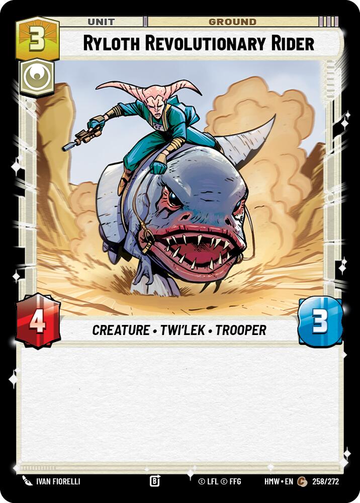 Ryloth Revolutionary Rider (Homeworlds #258/272)