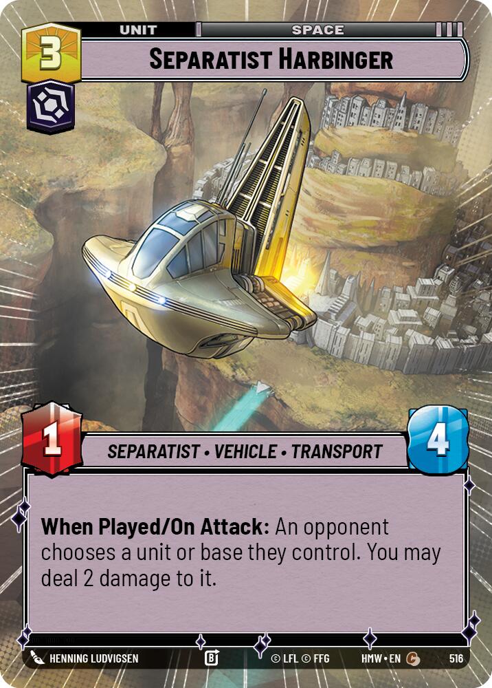 Separatist Harbinger (Hyperspace) (Homeworlds #516)