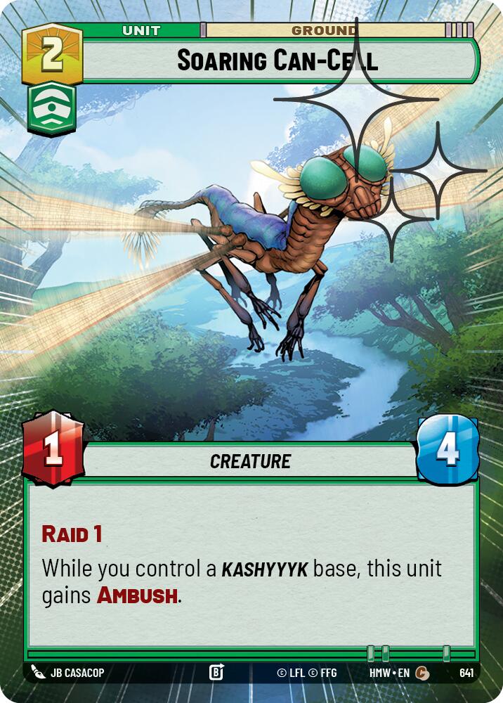 Soaring Can-Cell (Hyperspace Foil) (Homeworlds #641)