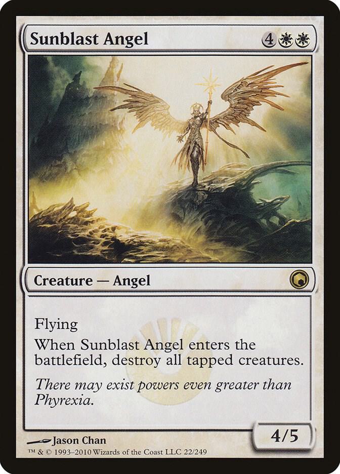 Sunblast Angel - Scars of Mirrodin (SOM) (Foil)