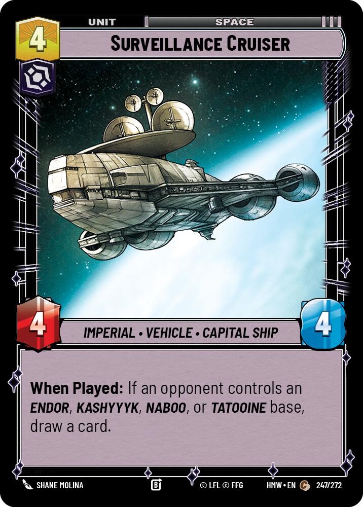 Surveillance Cruiser (Homeworlds #247/272)