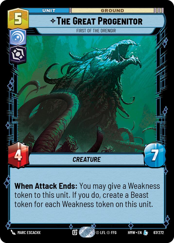 The Great Progenitor - First of the Drengir (Homeworlds #67/272)