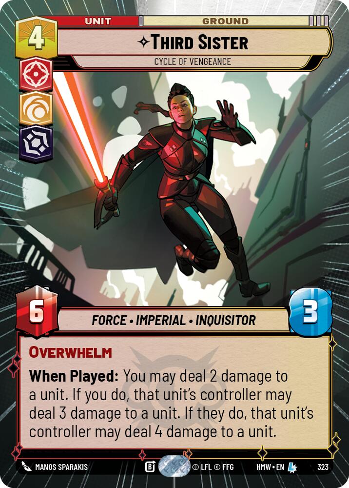 Third Sister - Cycle of Vengeance (Hyperspace) (Homeworlds #323)