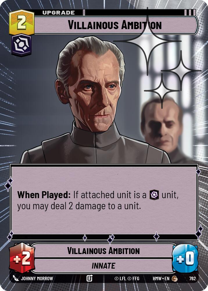 Villainous Ambition (Hyperspace Foil) - Homeworlds (HMW)