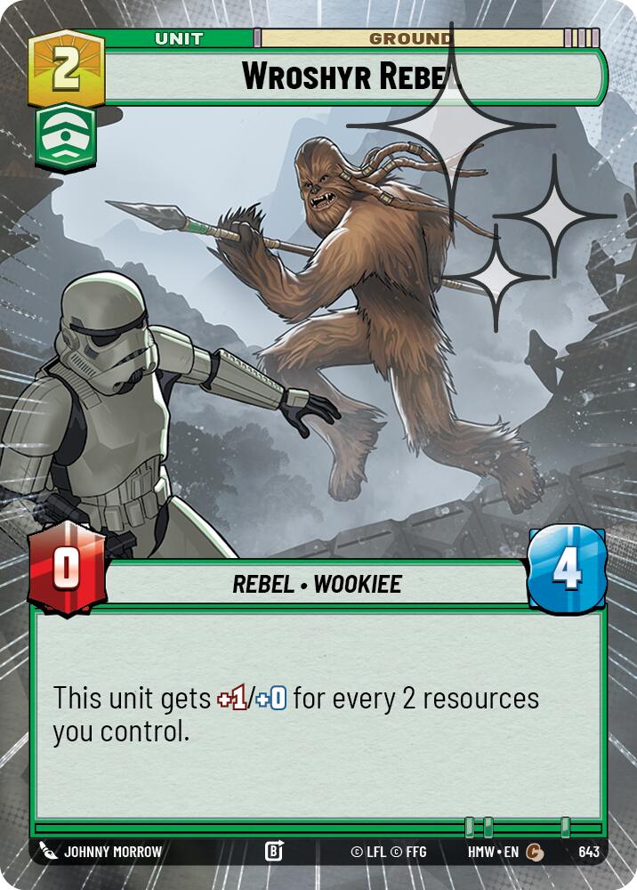 Wroshyr Rebel (Hyperspace Foil) (Homeworlds #643)