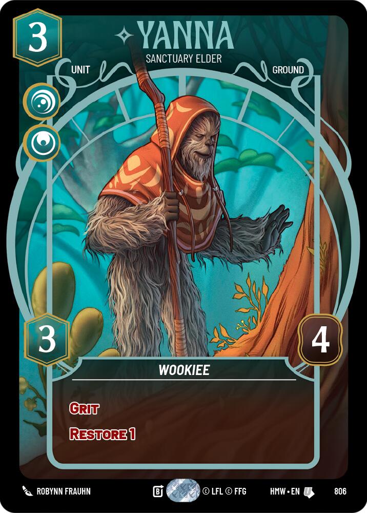 Yanna - Sanctuary Elder (Prestige) (Homeworlds #806)