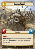 Raiding Party (Hyperspace Foil) - Homeworlds (HMW)