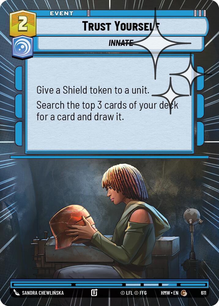 Trust Yourself (Hyperspace Foil) - Homeworlds (HMW)