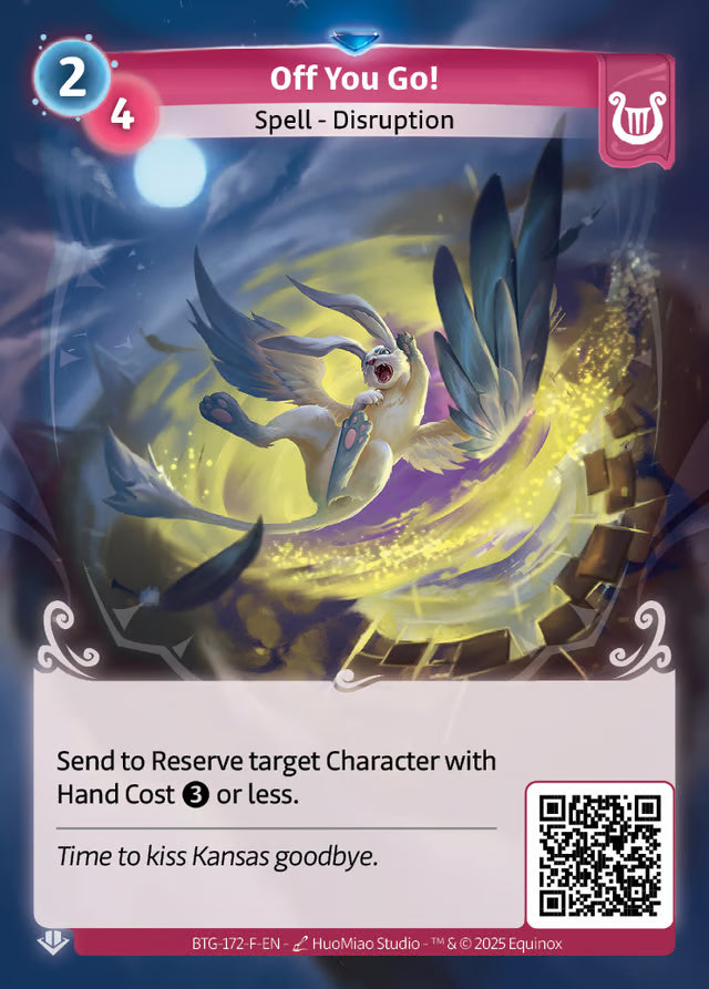 Off You Go! |  Rare |  Lyra