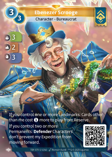 Ebenezer Scrooge | Ordis Unique 1